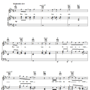 Christopher Cross Think Of Laura Musik Noten - Piano, Vocal & Guitar Chords - 24091-0