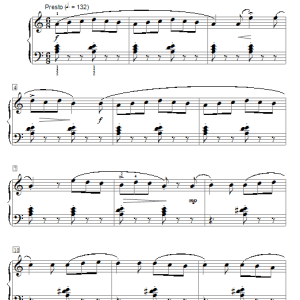 Christos Tsitsaros Ghost Tarantella Musik Noten - Educational Piano - 84214-0