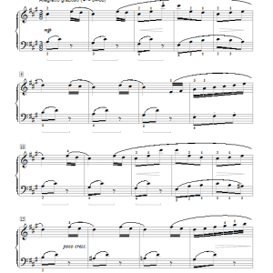 Christos Tsitsaros Scherzo (Sledding) Musik Noten - Educational Piano - 29081-0