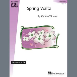 Christos Tsitsaros Spring Waltz Musik Noten - Educational Piano - 53940-thumbnail