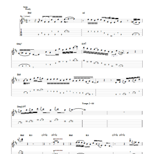 Chuck Loeb The Music Inside Musik Noten - Guitar Tab - 50944-0