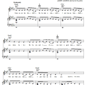 Ciara Promise Musik Noten - Piano, Vocal & Guitar Chords - 58444-0