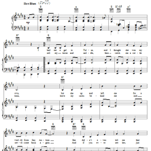 Cindy Walker The Cowboy Blues Musik Noten - Piano, Vocal & Guitar Chords - 30741-0