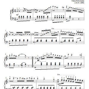 Clara Schumann Polonaise In C Major Musik Noten - Piano Solo - 95482-0