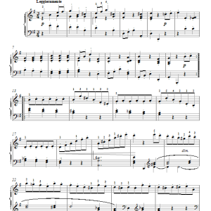 Clara Schumann Scherzo In G Major Musik Noten - Piano Solo - 95471-0