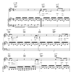 Claude-Michel Schonberg Charles Gauthier Musik Noten - Piano, Vocal & Guitar Chords - 105152-0
