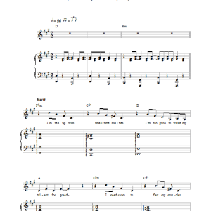 Claude-Michel Schonberg The American Dream Musik Noten - Piano, Vocal & Guitar Chords - 33363-0