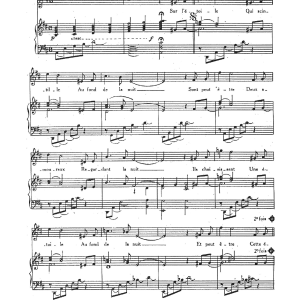 Claude Nougaro A La Lumiere D'une Etoile Musik Noten - Piano & Vocal - 115594-0