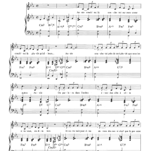 Claude Nougaro Annie Couche-Toi La Musik Noten - Piano & Vocal - 115600-0