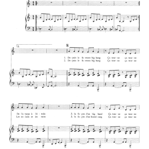 Claude Nougaro Ca Tourne Musik Noten - Piano & Vocal - 115642-0