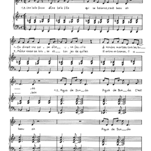 Claude Nougaro C'est Boa Musik Noten - Piano & Vocal - 115644-0