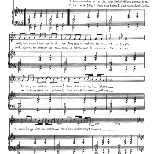 Claude Nougaro Chanson De Pirates Musik Noten - Piano & Vocal - 115650-0