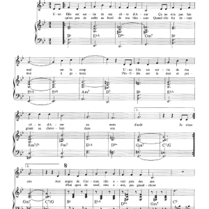 Claude Nougaro Cote D'azur Musik Noten - Piano & Vocal - 115652-0