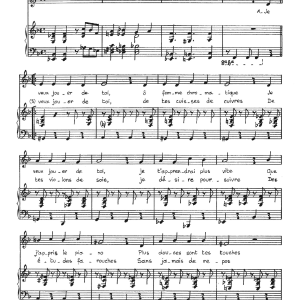 Claude Nougaro Femme Orchestre Musik Noten - Piano & Vocal - 115668-0