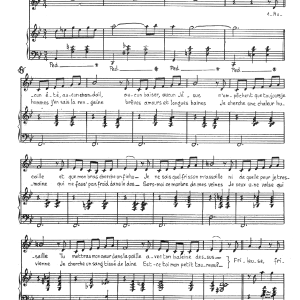 Claude Nougaro Frileuse Musik Noten - Piano & Vocal - 115669-0
