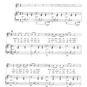 Claude Nougaro Gratte Moi La Tete Musik Noten - Piano & Vocal - 115672-0