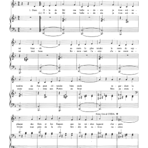 Claude Nougaro Ile De Re Musik Noten - Piano & Vocal - 115691-0