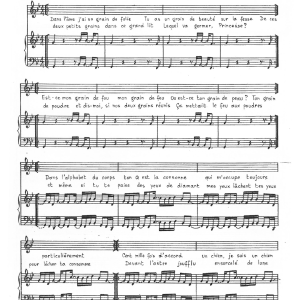 Claude Nougaro K Du Q Musik Noten - Piano & Vocal - 115725-0