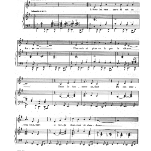 Claude Nougaro Legende Du Forgeron Musik Noten - Piano & Vocal - 115713-0
