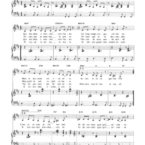 Claude Nougaro Les Pas Musik Noten - Piano & Vocal - 115797-0