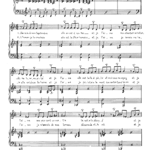 Claude Nougaro Ma Femme Musik Noten - Piano & Vocal - 115740-0