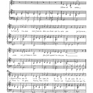 Claude Nougaro Marcia Martienne Musik Noten - Piano & Vocal - 115735-0