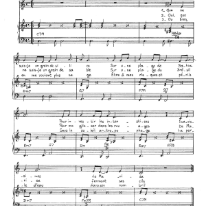 Claude Nougaro Marisa Musik Noten - Piano & Vocal - 115736-0
