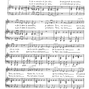 Claude Nougaro Mater Musik Noten - Piano & Vocal - 115743-0