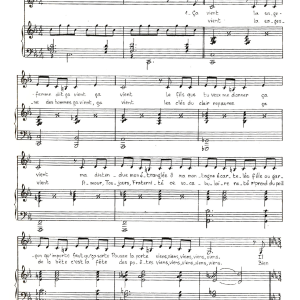Claude Nougaro Pablo Musik Noten - Piano & Vocal - 115761-0
