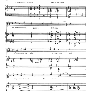 Claude Nougaro Pommier De Paradis Musik Noten - Piano & Vocal - 115767-0
