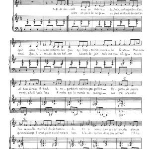 Claude Nougaro Quasimodo Musik Noten - Piano & Vocal - 115773-0
