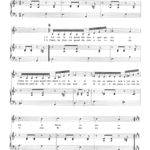 Claude Nougaro Rimes Musik Noten - Piano & Vocal - 115778-0