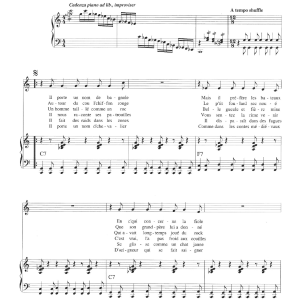 Claude Nougaro Rock A Renaud Musik Noten - Piano & Vocal - 115790-0