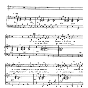 Claude Nougaro Sa Majeste Le Jazz Musik Noten - Piano & Vocal - 115799-0