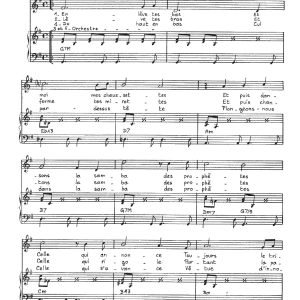 Claude Nougaro Samba Des Prophetes Musik Noten - Piano & Vocal - 115699-0