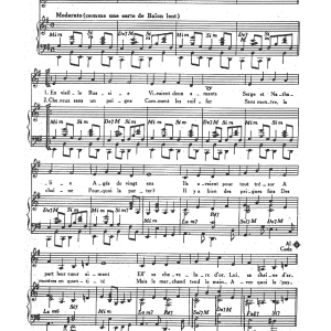 Claude Nougaro Serge Et Nathalie Musik Noten - Piano & Vocal - 115801-0