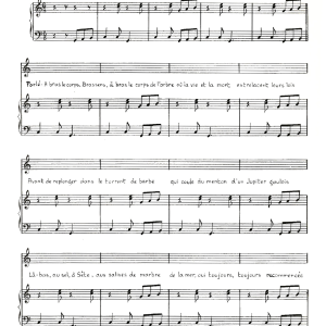 Claude Nougaro Sonnet A Brassens Musik Noten - Piano & Vocal - 115803-0