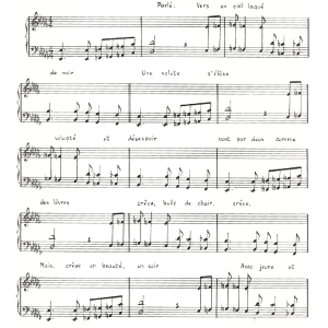 Claude Nougaro Sonnet A Gainsbourg Musik Noten - Piano & Vocal - 115806-0