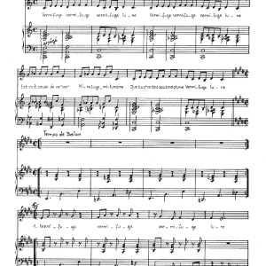 Claude Nougaro Vermifuge Lune Musik Noten - Piano & Vocal - 115829-0