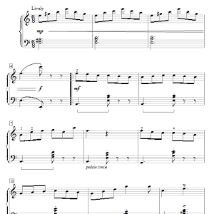Claudette Hudelson Neapolitan Tarantella Musik Noten - Educational Piano - 57142-0