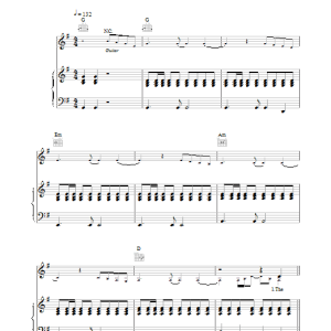 Cliff Richard The Young Ones Musik Noten - Piano, Vocal & Guitar Chords - 23522-0