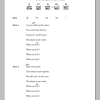 Clinic Walking With Thee Musik Noten - Guitar Chords/Lyrics - 108651-0
