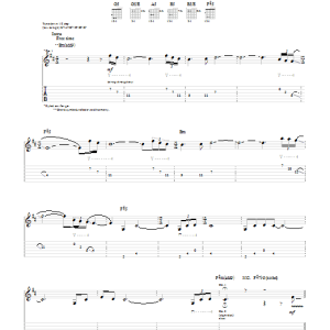 Coheed And Cambria Apollo I: The Writing Writer Musik Noten - Guitar Tab - 55439-0