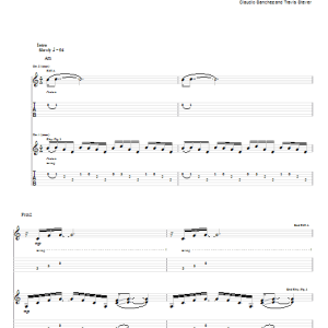Coheed And Cambria The Black Rainbow Musik Noten - Guitar Tab - 78084-0