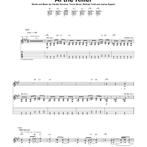 Coheed And Cambria The Camper Velourium III: Al The Killer Musik Noten - Guitar Tab - 159573-0