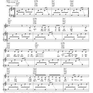 Colbie Caillat Begin Again Musik Noten - Piano, Vocal & Guitar Chords - 72701-0