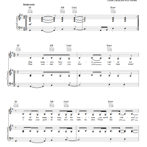 Colbie Caillat Dream Life Life Musik Noten - Piano, Vocal & Guitar Chords - 86479-0