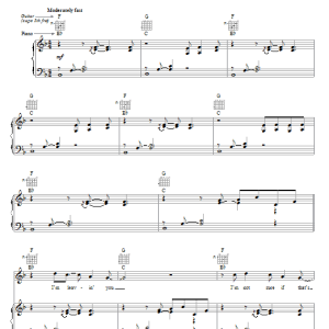 Colbie Caillat Droplets Musik Noten - Piano, Vocal & Guitar Chords - 72706-0