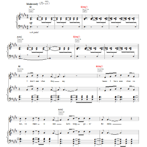 Colbie Caillat Make It Rain Musik Noten - Piano, Vocal & Guitar Chords - 86487-0