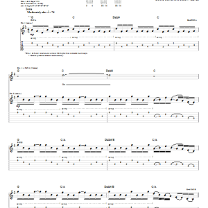 Colbie Caillat Oxygen Musik Noten - Guitar Tab - 63997-0